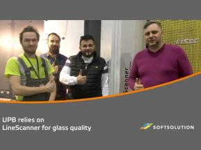 UPB relies on a SOFTSOLUTION LineScanner for glass quality