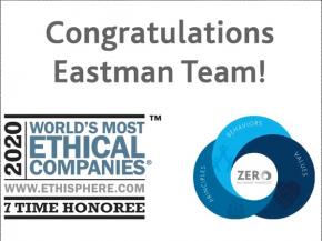 Eastman Named as One of the 2020 World’s Most Ethical Companies by Ethisphere