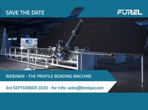 Next Forel Webinar: The Profile Bending Machine