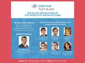 ŞIŞECAM Flat Glass India presents: Glass - An indispensable material in Architecture, Design and Build in 21st century as opposed to the 20th century
