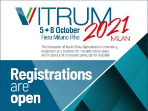 Registrations are now open for Vitrum 2021