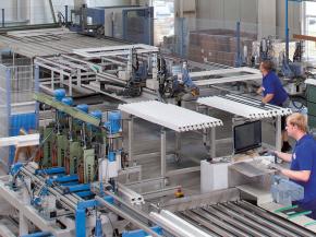 Networked CNC production controlled by state-of-the-art A+W Cantor software.