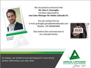 New Sales Manager for Adelio Lattuada Srl