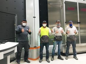 Saint-Gobain Hasselt uses LineScanner for glass quality control