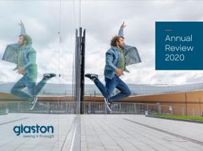 Glaston’s Annual Review 2020 published