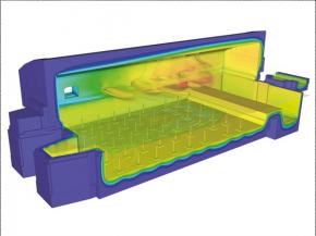 Melting process in HORN hybrid furnaces