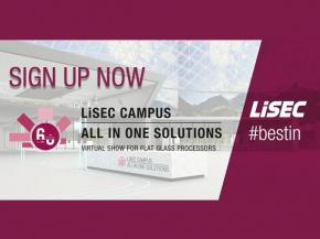 LiSEC Campus “All in one solutions”: Virtual trade fair for flat glass processors