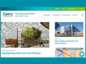 Vitro Architectural Glass enhances educational offerings with updates to its Glass Education Center website