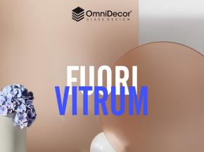 OmniDecor product showcase at the Milan showroom during Vitrum 2021