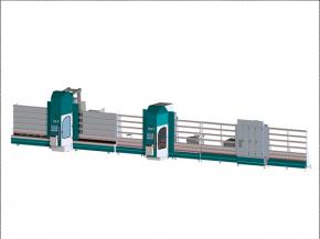 Vertical processing line for flat glass | LiSEC combiFIN