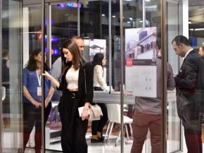 An influx of visitors from abroad to the Eurasia Window, Door and Glass Fairs