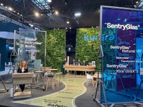 Kuraray presents sustainable exhibition stand at glasstec 2022