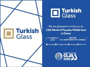 TurkishGlass participates in ZAK Middle East 2022