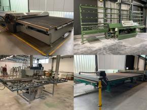 Online auction - glass used machinery - Bottero, Promeco, CMB