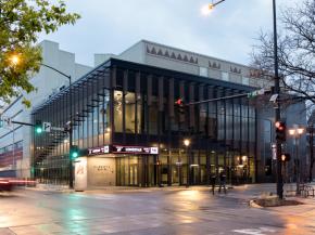 Historic Art Deco-Style Theater is Restored and Expanded with Solarban® 70 Optigray® Glass