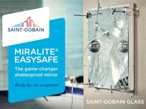 Saint-Gobain Glass unveils MIRALITE® EASYSAFE: The game-changer shatterproof mirror