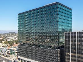 510 Vermont is a modern high-rise office building in Los Angeles. (Tom Kessler Photography)