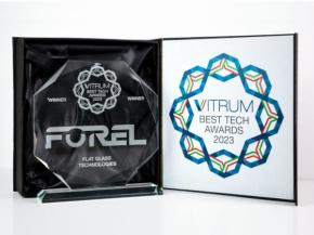 Best Tech Awards: Forel Triumphs at Vitrum 2023