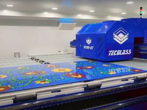 Emirates Glass LLC Expanding Jumbo Size Solution with Tecglass Digital Printing Technology