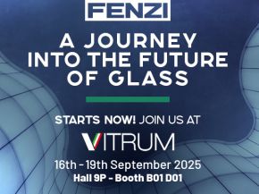 Fenzi, a key player at Vitrum 2025: innovation and sustainability for the glass industry