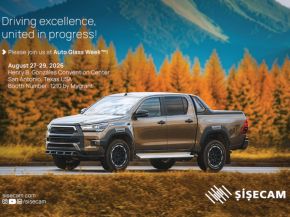 Şişecam Highlights Innovative Automotive Glass Solutions at Auto Glass Week Fair