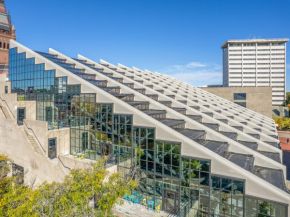 Vacuum Insulating Glass and Low-e Technology by Vitro Drive Energy Gains for Harvard Graduate School of Design