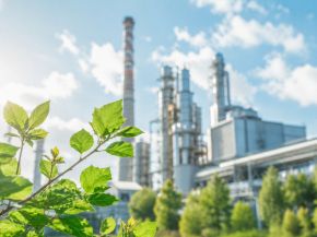 The decarbonisation of the glass industry combines industrial transformation with climate protection. Image: openAI