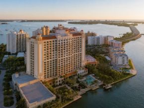 EnduroShield protects shower glass at The Ritz-Carlton, Sarasota