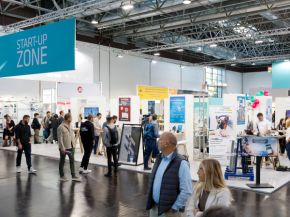 glasstec 2024, Start-up Zone / Foto: Messe Düsseldorf / ctillmann