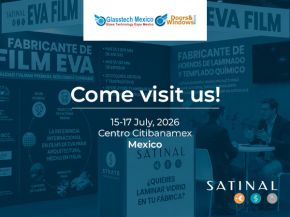 Satinal strengthens LATAM footprint: visit us at Glasstech Mexico 2026