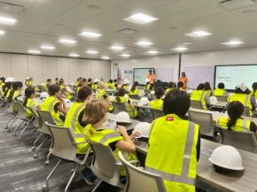 NGA Volunteers Introduce Next Generation of Women to Glazing at Future Construction Leaders Summer Camp