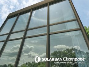 Sophistication Meets Performance: Introducing Solarban Champane™ Low-e Glass by Vitro