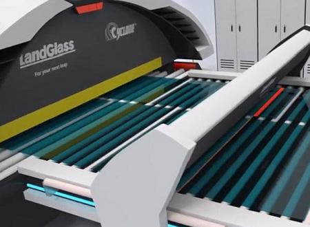LandGlass Cyclone Glass Tempering Furnace unveiled - video LandGlass Cyclone Glass Tempering Furnace unveiled - video