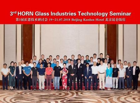 Horn Glass Industries conducts 3rd technology Seminar in Beijing Horn Glass Industries conducts 3rd technology Seminar in Beijing