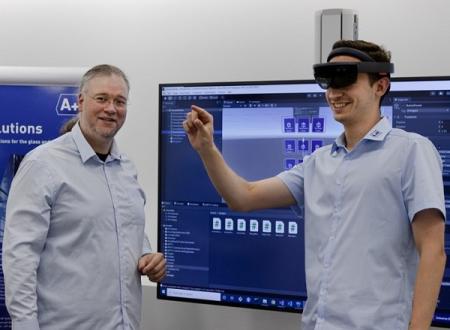 Experience A+W in virtual space - find out what's behind it at glasstec