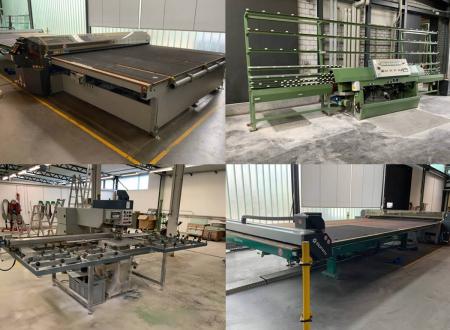 Online auction - glass used machinery - Bottero, Promeco, CMB