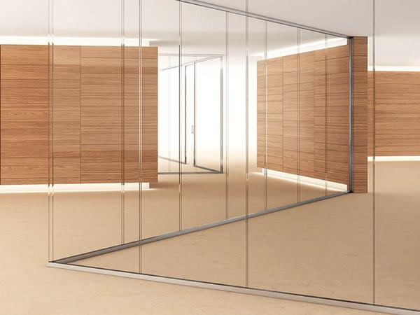 Glass walls for offices: we propose settings