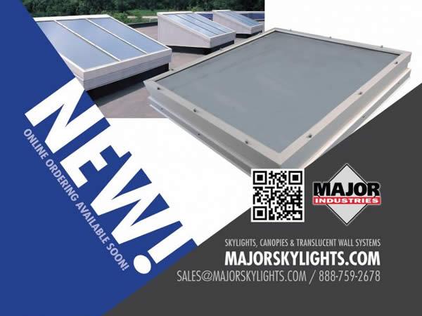  MAJOR ANNOUNCES NEW AUBURN® SKYLIGHT OPTION