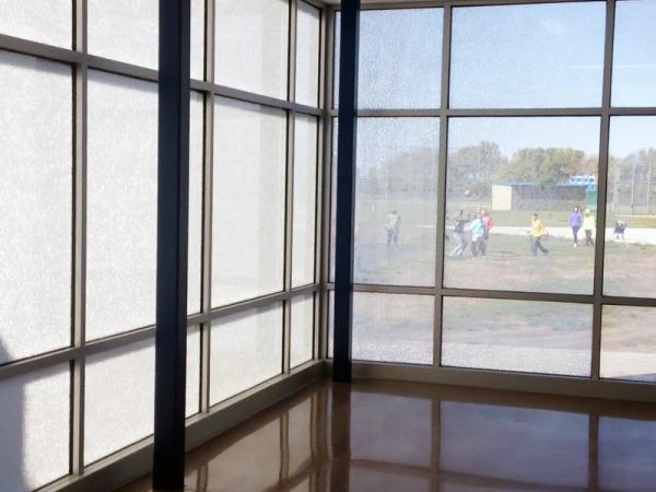 Daylighting, views and solar shading in a single facade product: Clearshade at Lakeview Public School Daylighting, views and solar shading in a single facade product: Clearshade at Lakeview Public School