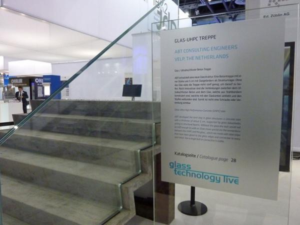 Unique glass stairs introduced at glasstec