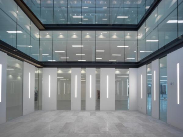 Contraflam® Mega, the largest fire resistant glass solution is from Vetrotech Saint-Gobain Contraflam® Mega, the largest fire resistant glass solution is from Vetrotech Saint-Gobain