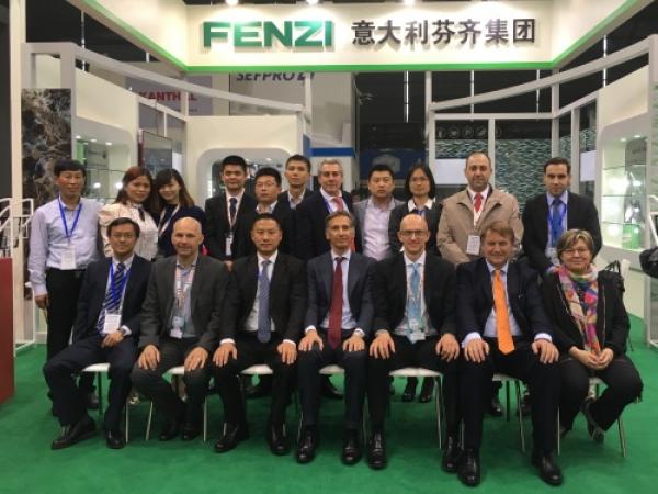  Fenzi team and Tecglass achieve new heights the world over