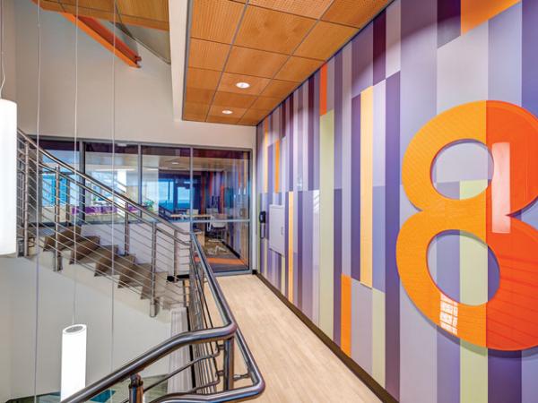 Prescription for safety: Fire-rated stairwell provides light and life safety for Medical Center Prescription for safety: Fire-rated stairwell provides light and life safety for Medical Center