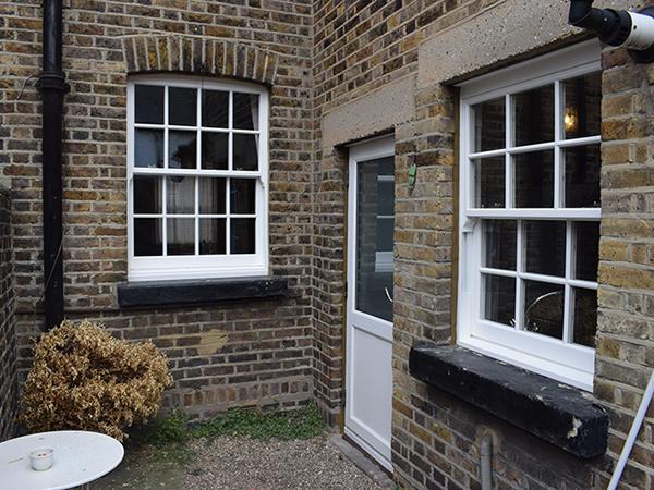 Sash window and composite door installation in Brent, north London 