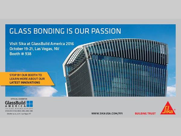 Sika announces participation at GlassBuild America Sika announces participation at GlassBuild America