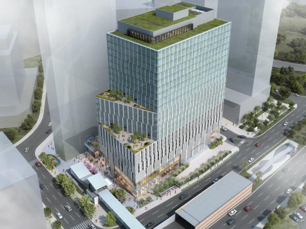 Gensler DC designs Tysons, VA building, meshing perforated metal, fritted glass and multiple skins. Gensler DC designs Tysons, VA building, meshing perforated metal, fritted glass and multiple skins.