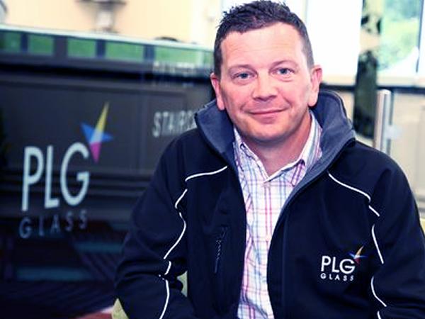 Graeme Hawes, Managing Director of Peterlee Glass Company Ltd.