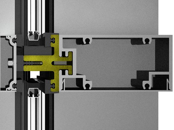 ZERO·NET PW2500 Aluminum Curtain Wall