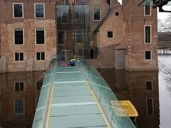 Installation access bridge Ruurlo Castle Installation access bridge Ruurlo Castle