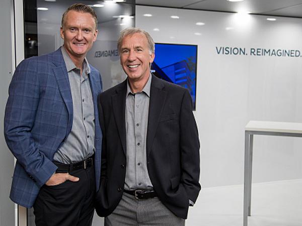 PGT Innovations President, Jeff Jackson (left), to succeed Rod Hershberger (right) as CEO in January 2018. (Photo: Business Wire)
